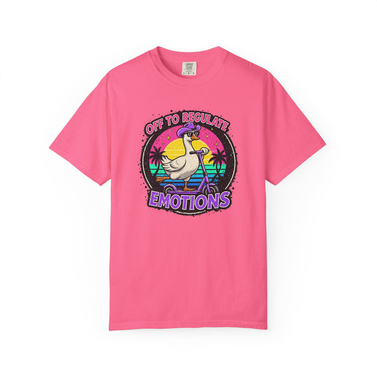 Off To Regulate Goose Scooter Tee