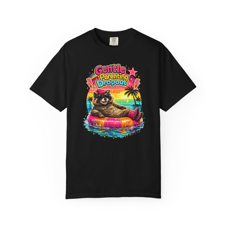 Gentle Parenting Dropout Retro Raccoon Tee