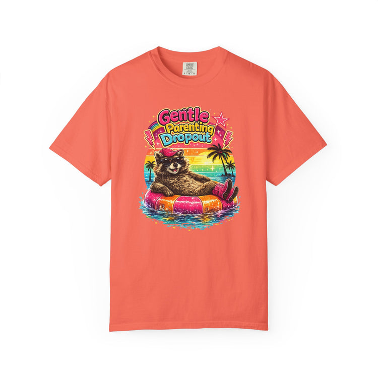 Gentle Parenting Dropout Retro Raccoon Tee