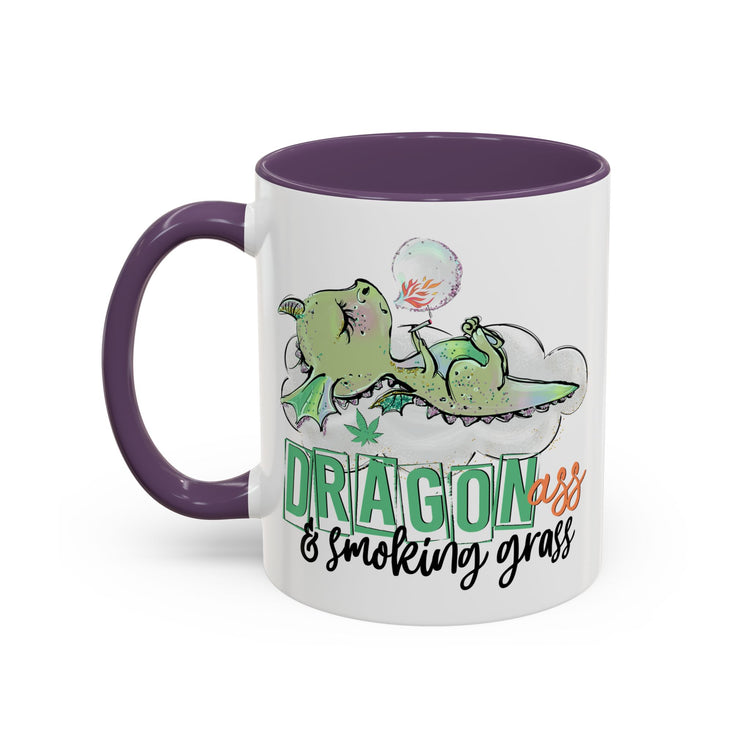Dragon Ass & Smoking Grass Mug 🐉🌿
