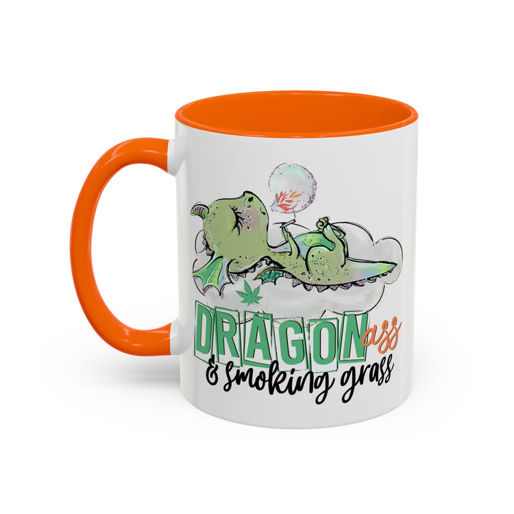 Dragon Ass & Smoking Grass Mug 🐉🌿