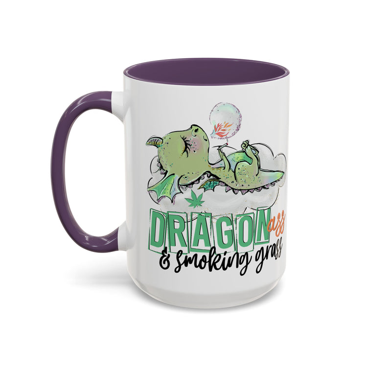 Dragon Ass & Smoking Grass Mug 🐉🌿