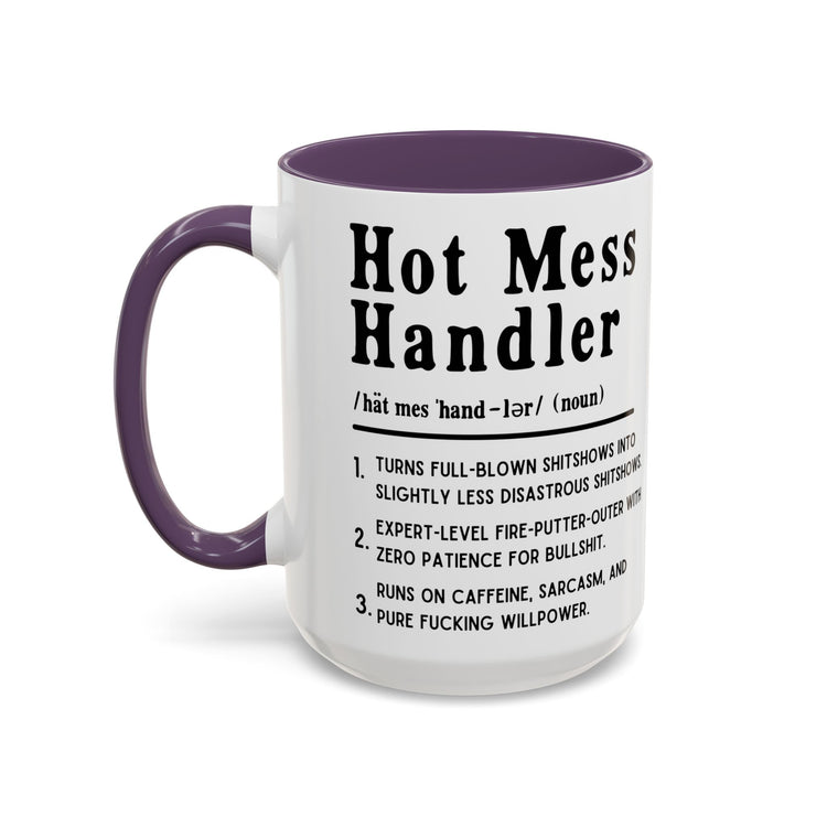 Hotmess Handler Definition Mug