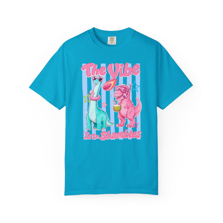 The Vibe Is In Shambles Retro Dino Tee