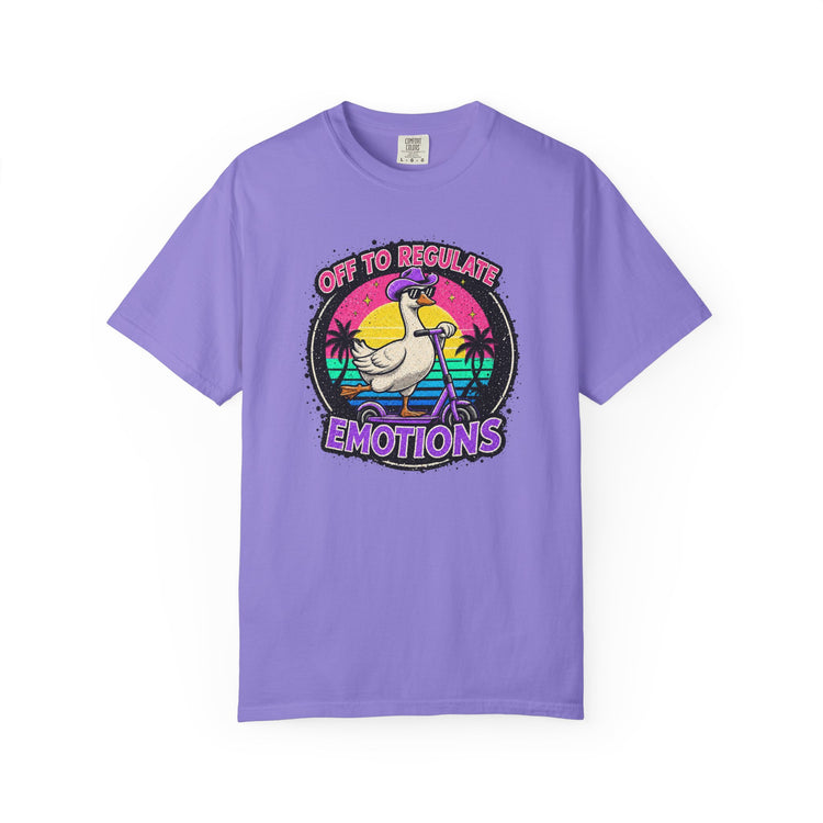 Off To Regulate Goose Scooter Tee
