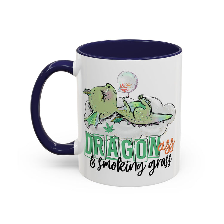 Dragon Ass & Smoking Grass Mug 🐉🌿