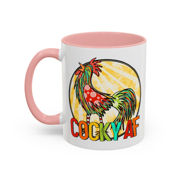 Cocky AF Rooster Mug