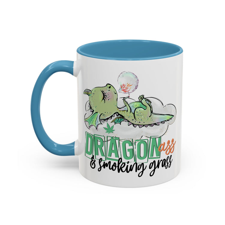 Dragon Ass & Smoking Grass Mug 🐉🌿