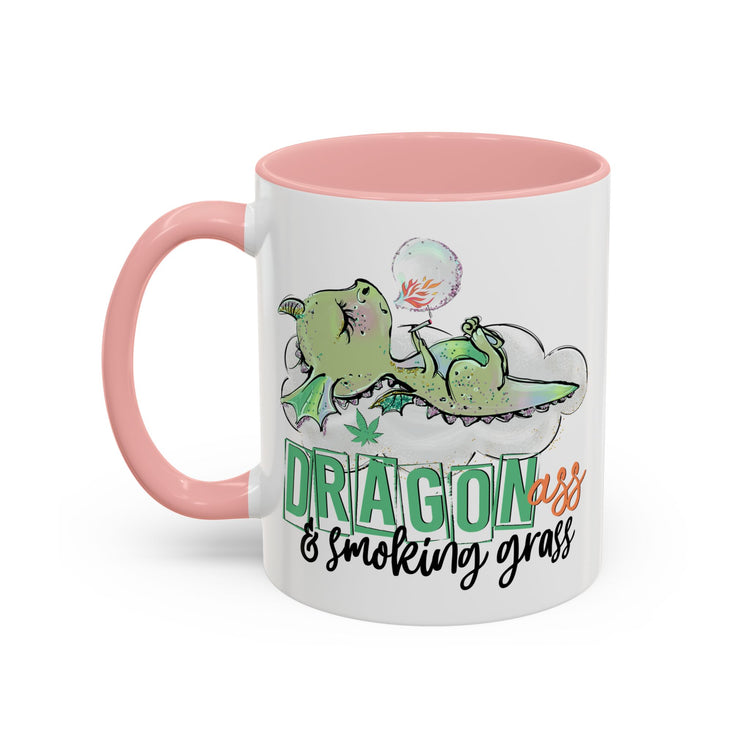 Dragon Ass & Smoking Grass Mug 🐉🌿