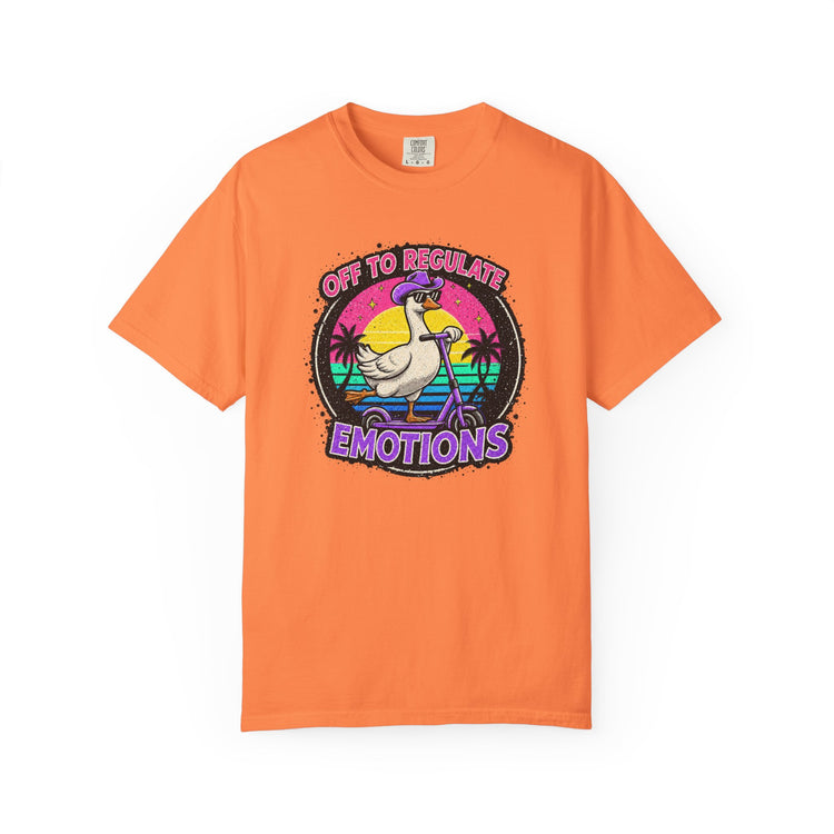 Off To Regulate Goose Scooter Tee