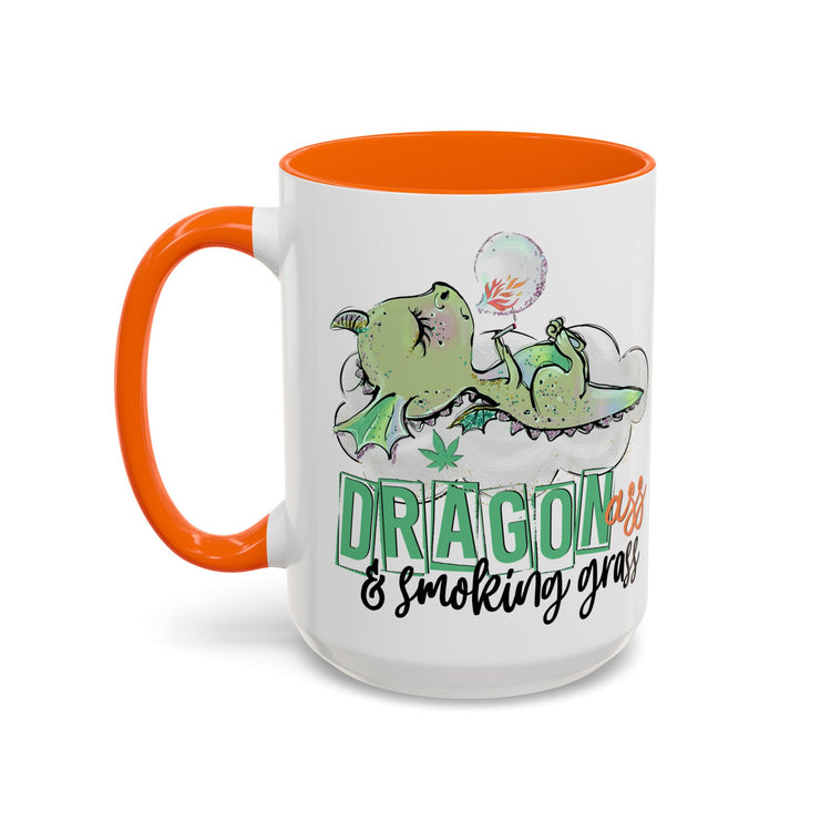 Dragon Ass & Smoking Grass Mug 🐉🌿