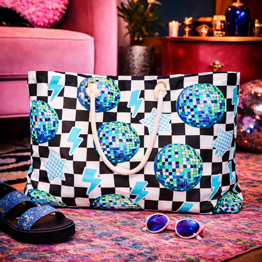 Neon Disco Ball Weekender