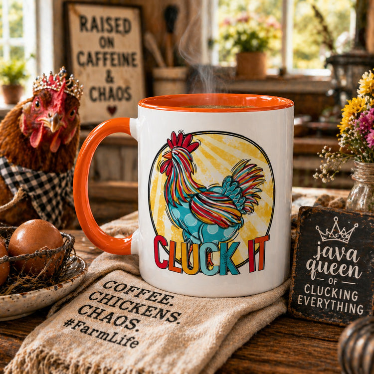 Cluck It Rooster Mug