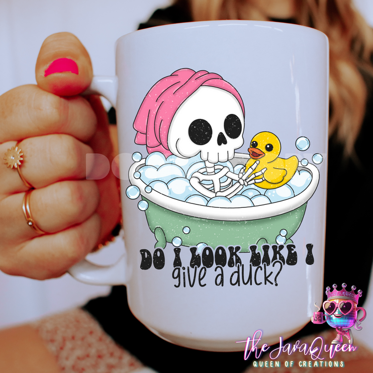 Do I Look Like I Give a Duck Mug