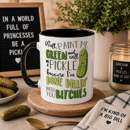 Pickle Mug for Pickle Lovers