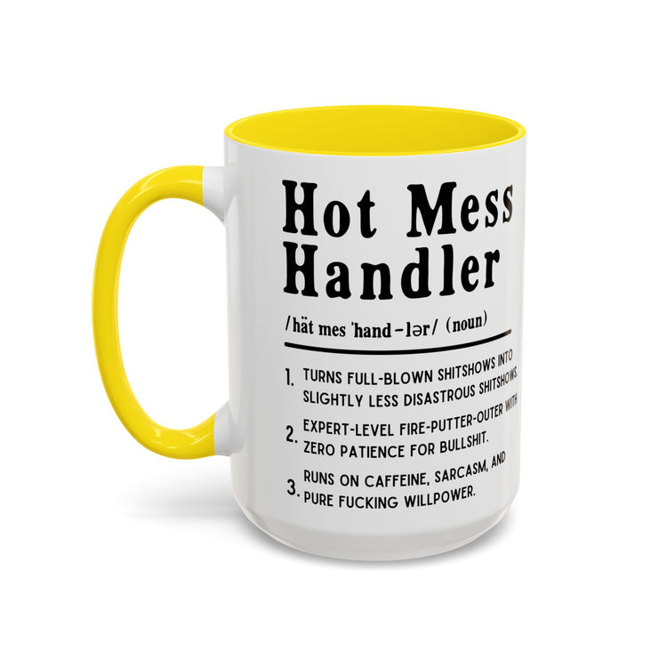 Hotmess Handler Definition Mug