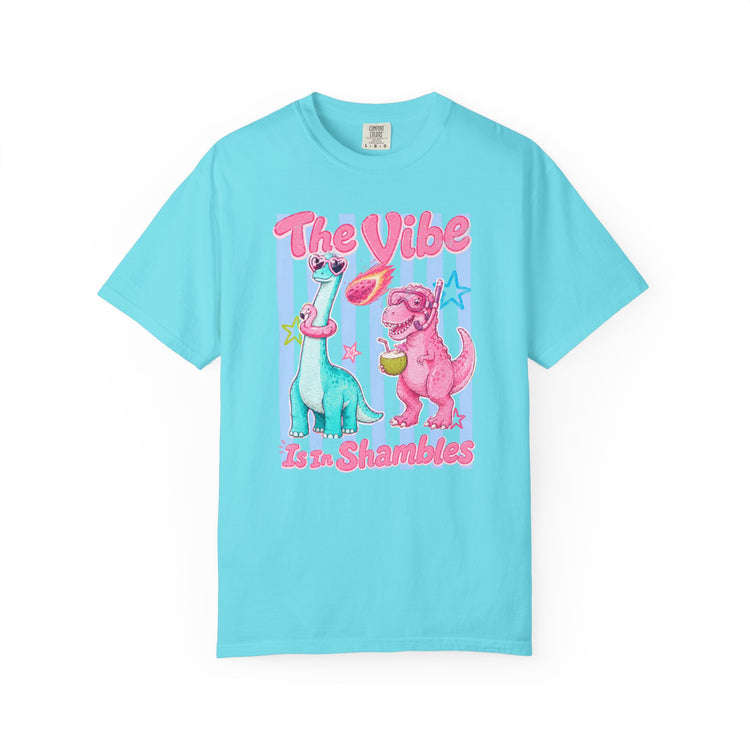 The Vibe Is In Shambles Retro Dino Tee