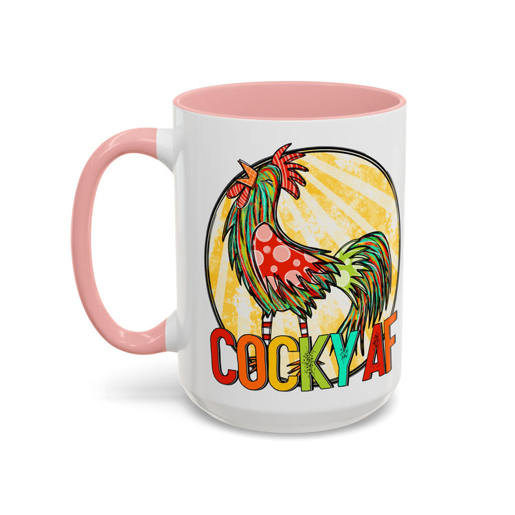 Cocky AF Rooster Mug