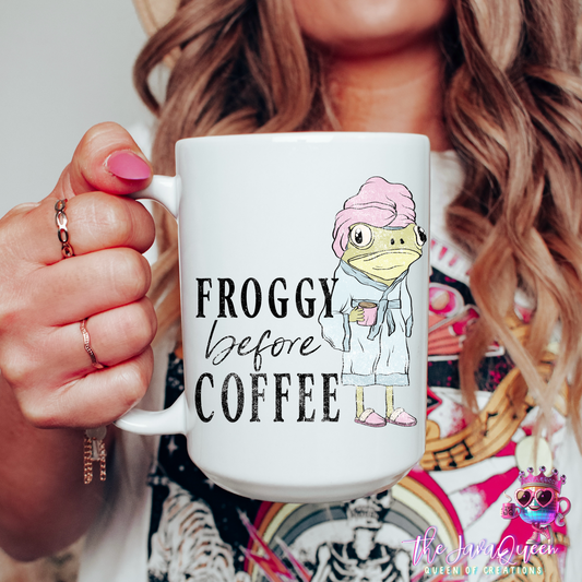 Froggy before Coffee