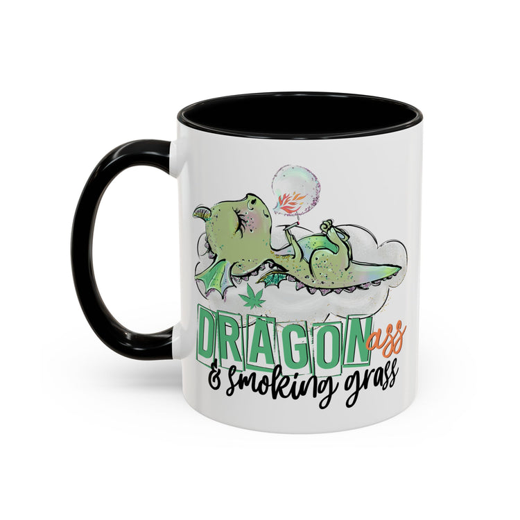 Dragon Ass & Smoking Grass Mug 🐉🌿