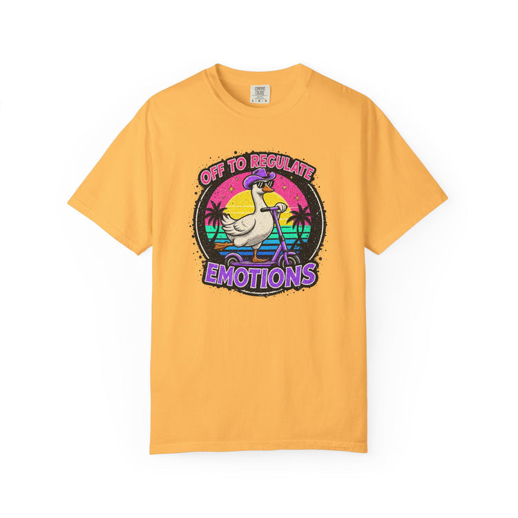 Off To Regulate Goose Scooter Tee