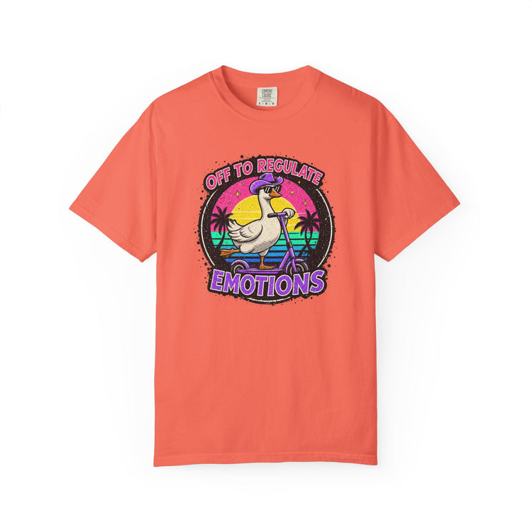 Off To Regulate Goose Scooter Tee