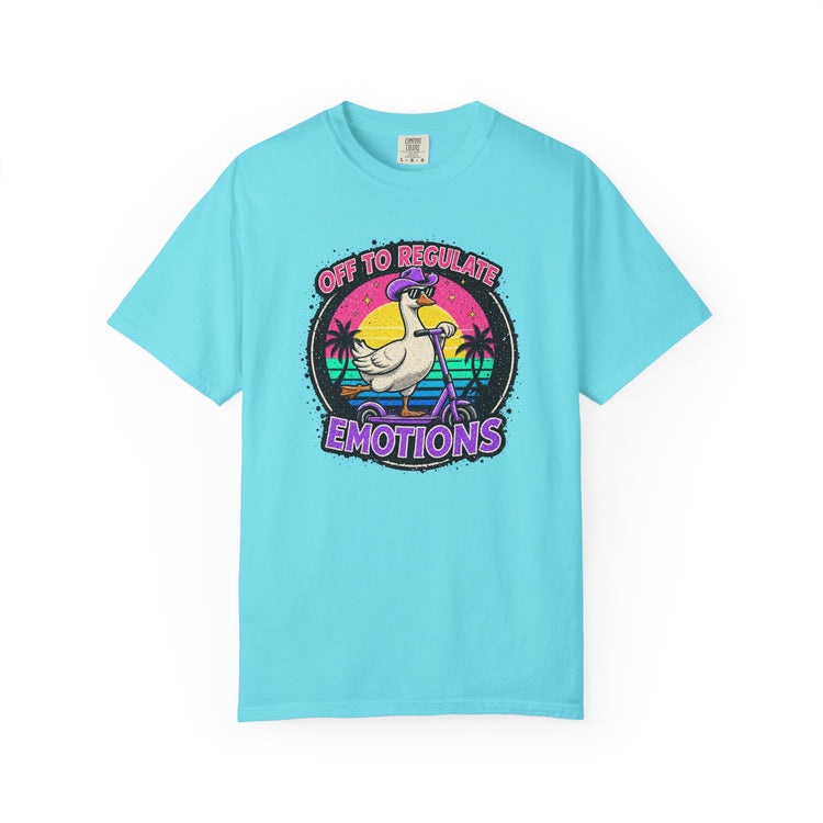 Off To Regulate Goose Scooter Tee