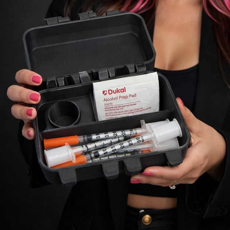 Peptide Travel Case Biohacker Box