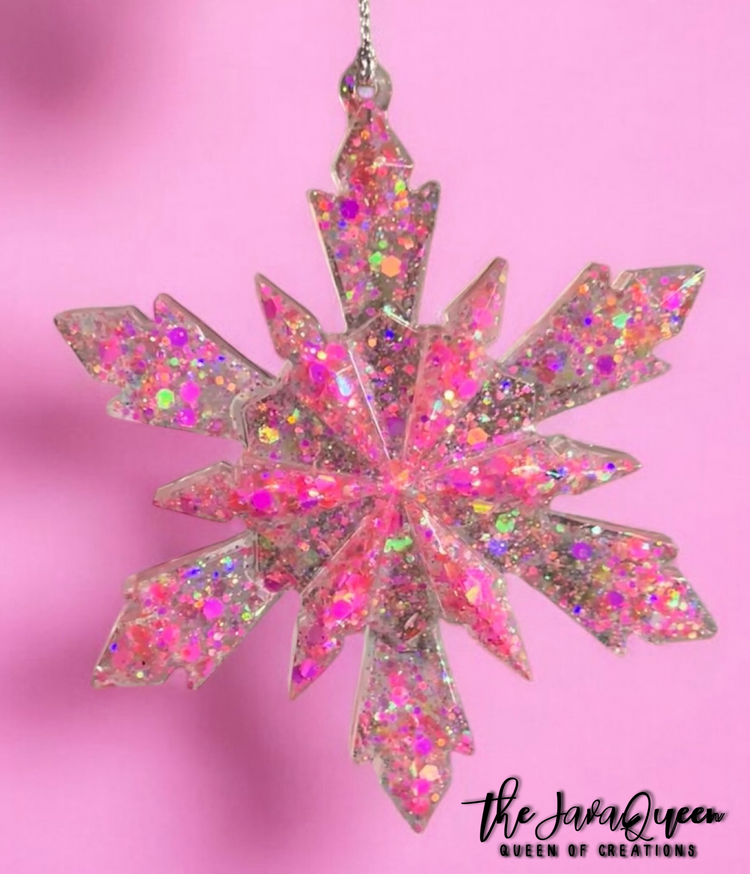 Strawberry Lemonade Snowflake (set of 3)