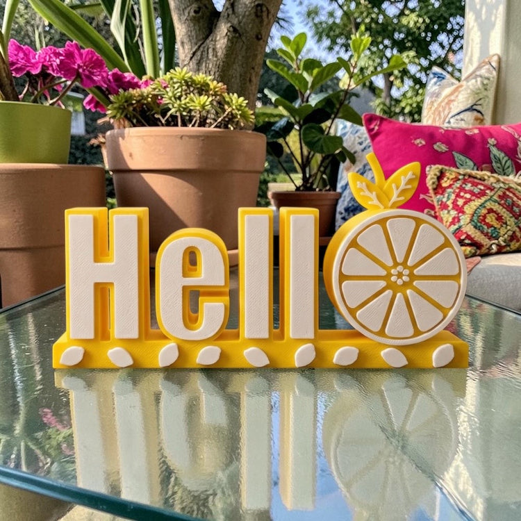 Hello Citrus - Summer Sign