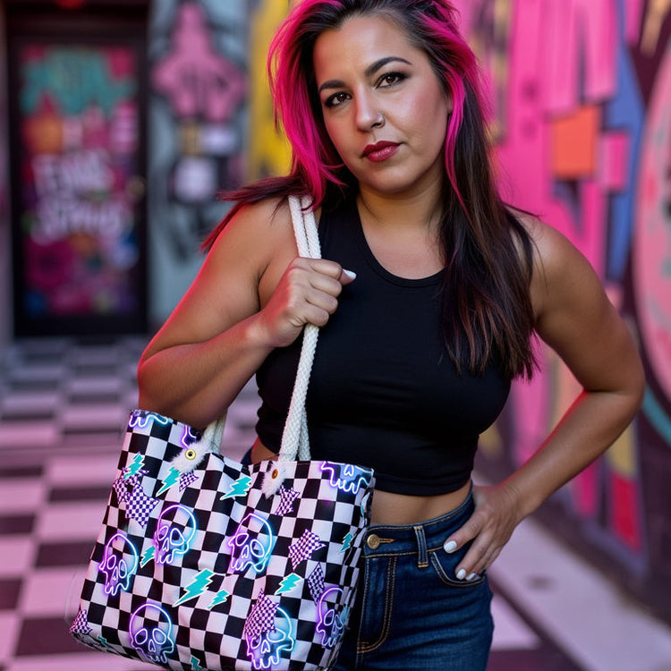 Glow Riot Skull Weekender