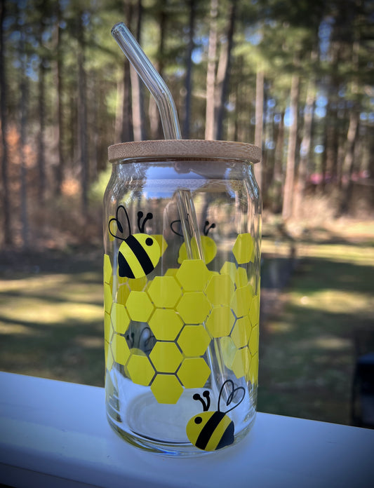 Honeycomb Glass Cup